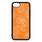 Dragons Saffron Saffiano Leather iPhone 8 Case