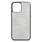 Dragons Silver Saffiano Leather iPhone 13 Pro Max Case