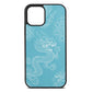 Dragons Sky Saffiano Leather iPhone 12 Case