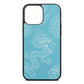 Dragons Sky Saffiano Leather iPhone 13 Pro Max Case