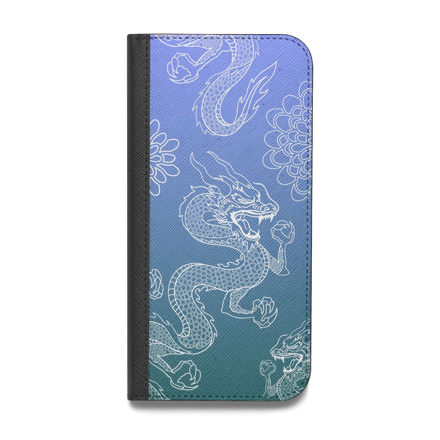 Dragons Vegan Leather Flip Samsung Case