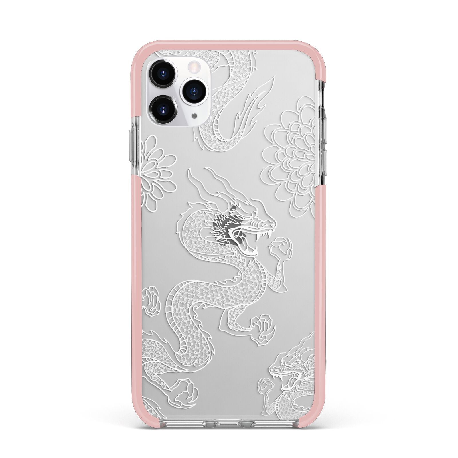 Dragons iPhone 11 Pro Max Impact Pink Edge Case