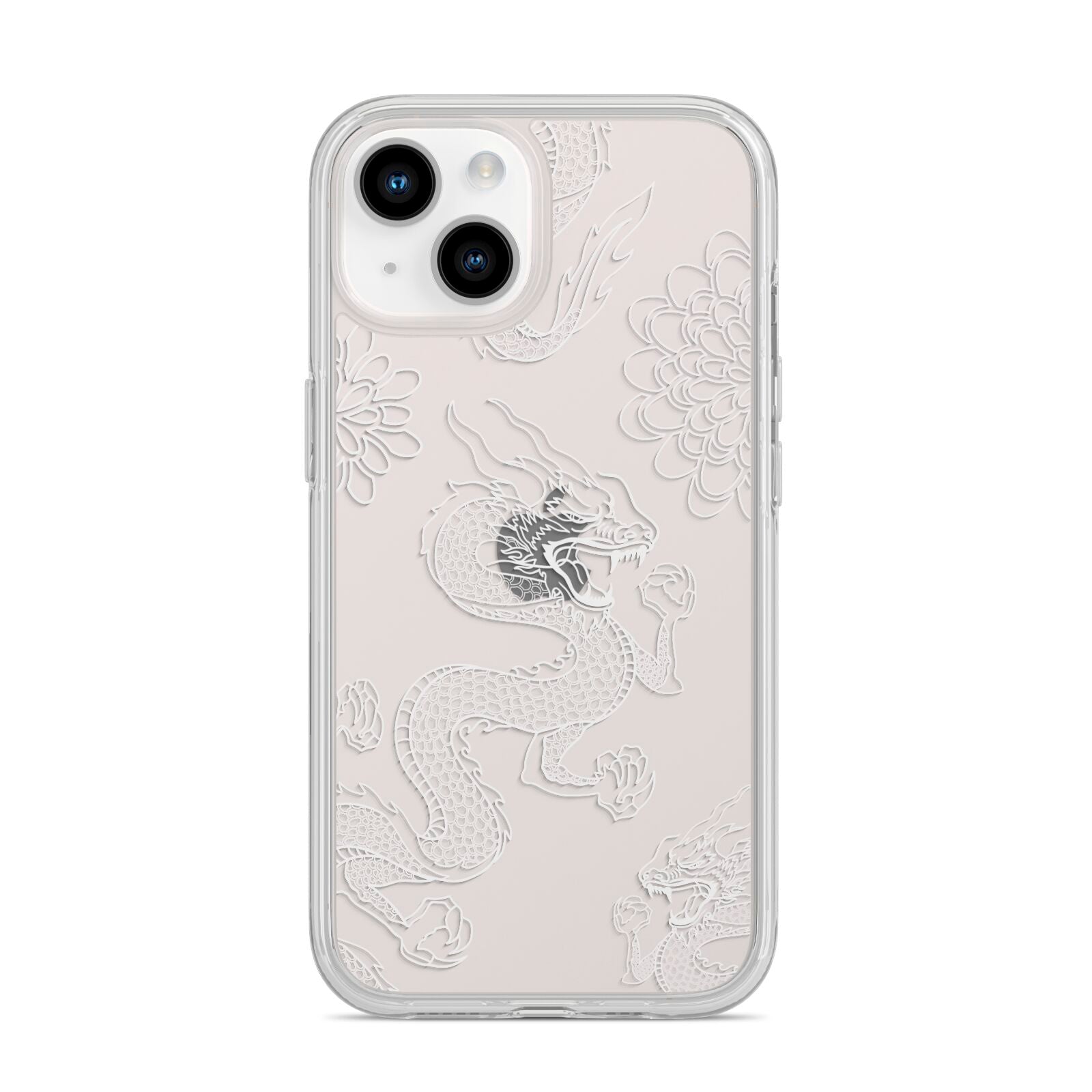 Dragons iPhone 14 Clear Tough Case Starlight