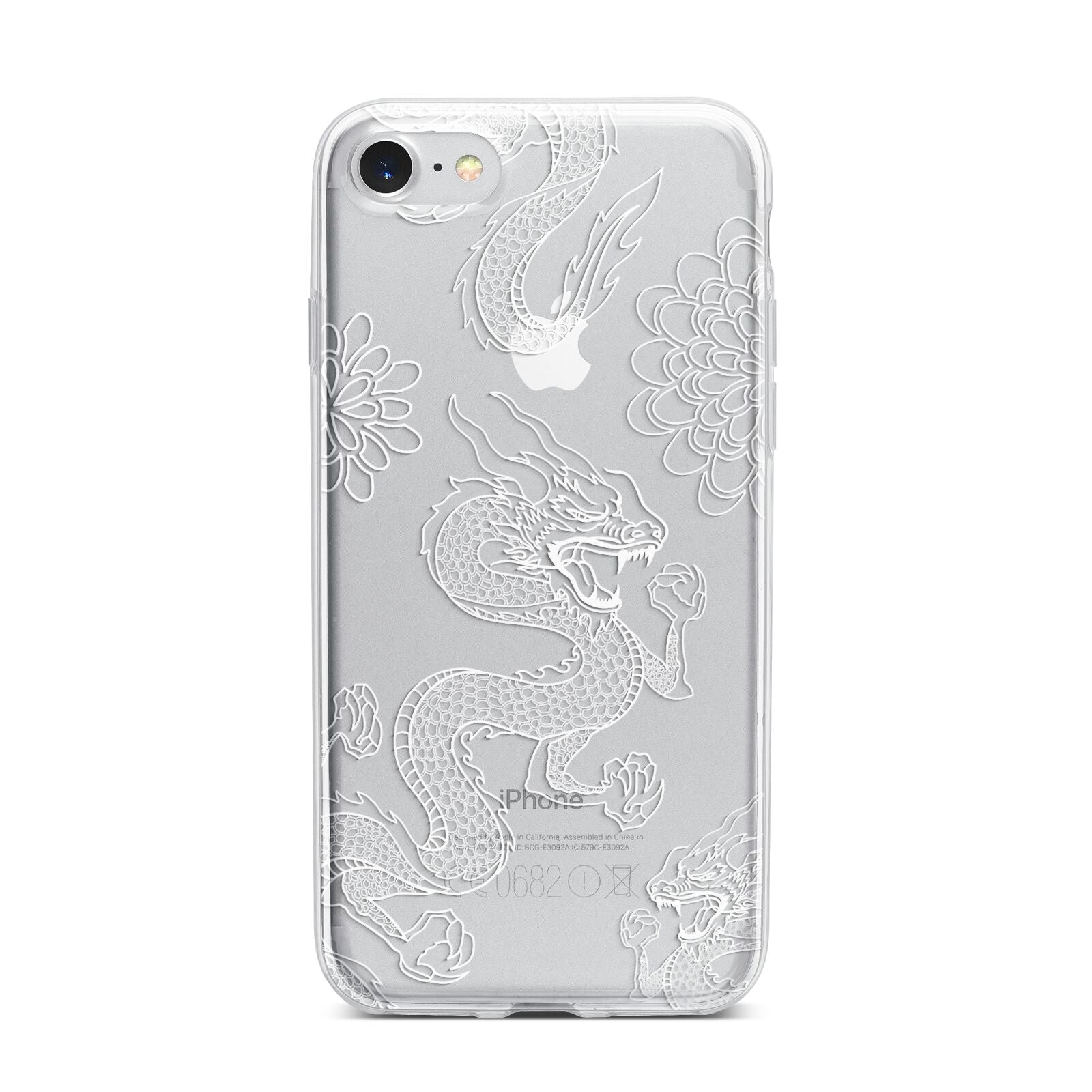 Dragons iPhone 7 Bumper Case on Silver iPhone