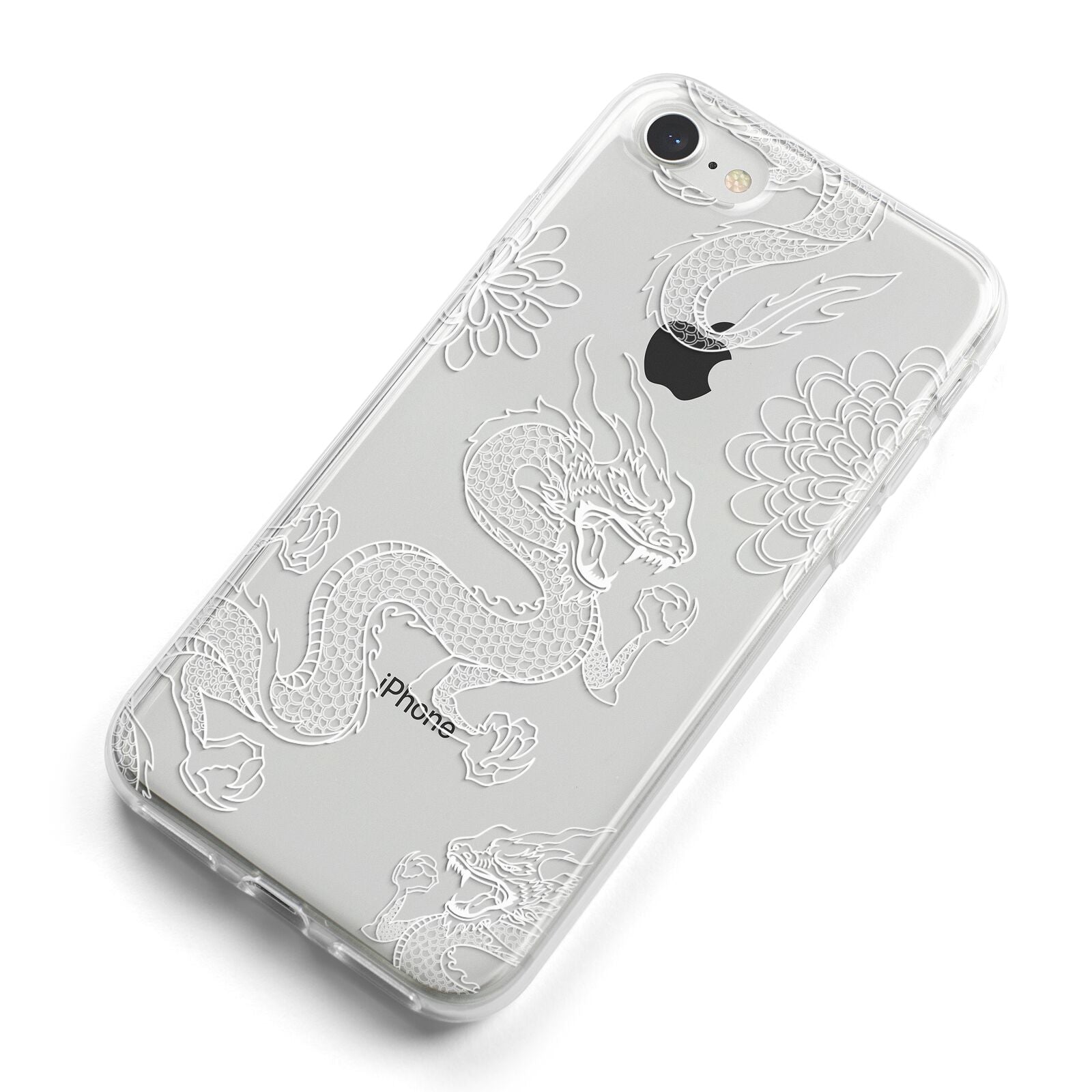 Dragons iPhone 8 Bumper Case on Silver iPhone Alternative Image