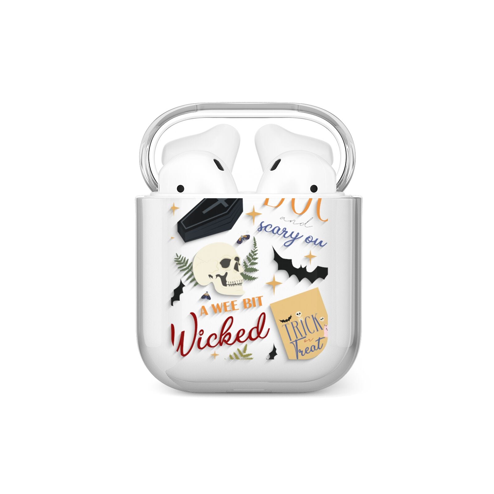 Dramatic Halloween Illustrations AirPods Case
