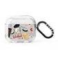 Dramatic Halloween Illustrations AirPods Glitter Case 3rd Gen