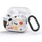 Dramatic Halloween Illustrations AirPods Pro Glitter Case Side Image