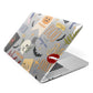 Dramatic Halloween Illustrations Apple MacBook Case Side View