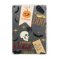 Dramatic Halloween Illustrations Apple iPad Grey Case