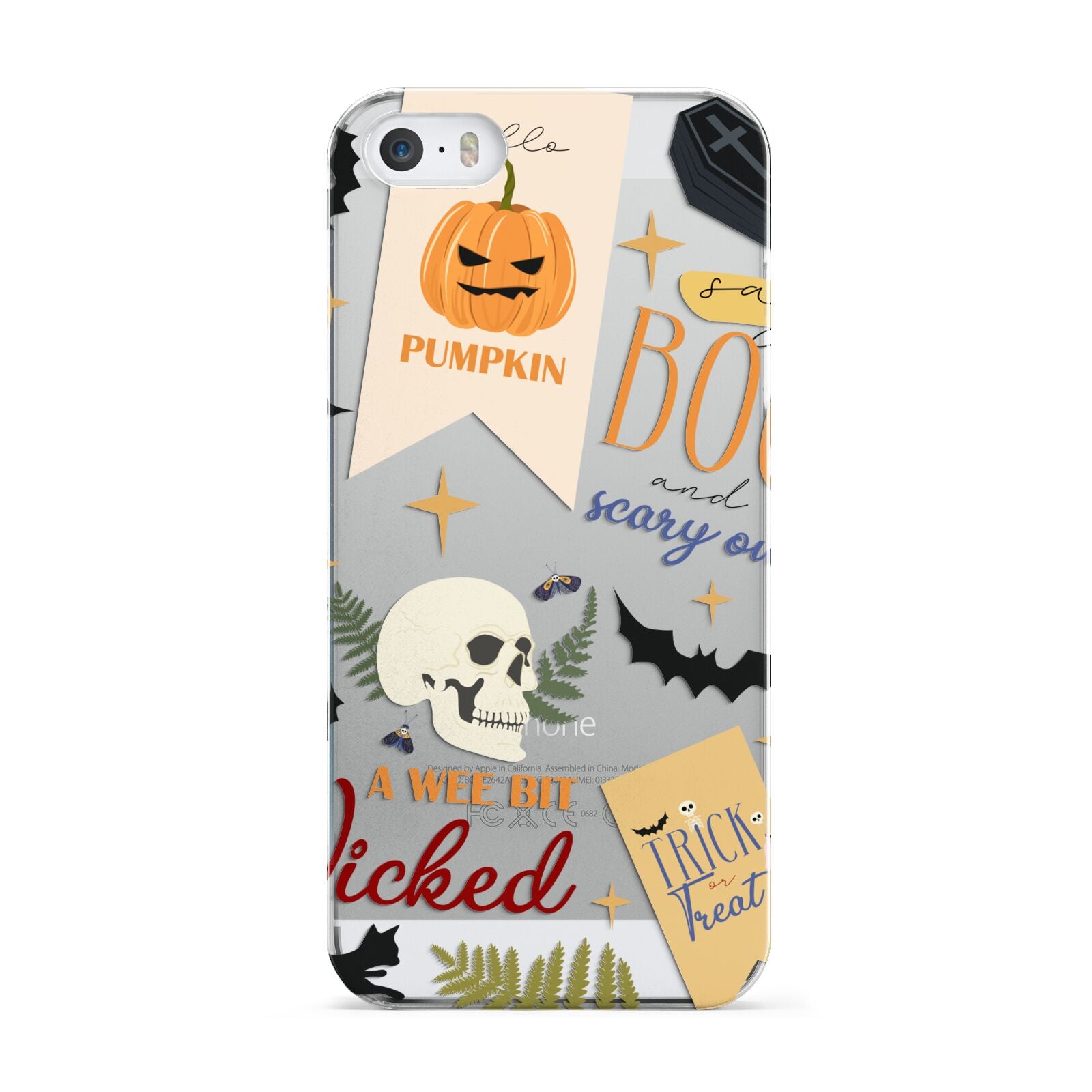 Dramatic Halloween Illustrations Apple iPhone 5 Case