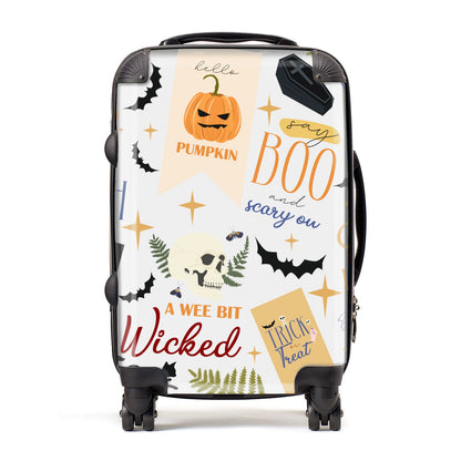 Dramatic Halloween Illustrations Suitcase