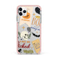Dramatic Halloween Illustrations iPhone 11 Pro Max Impact Pink Edge Case