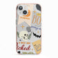 Dramatic Halloween Illustrations iPhone 13 TPU Impact Case with Pink Edges