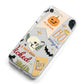 Dramatic Halloween Illustrations iPhone 8 Bumper Case on Silver iPhone Alternative Image
