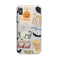 Dramatic Halloween Illustrations iPhone X Bumper Case on Silver iPhone Alternative Image 1