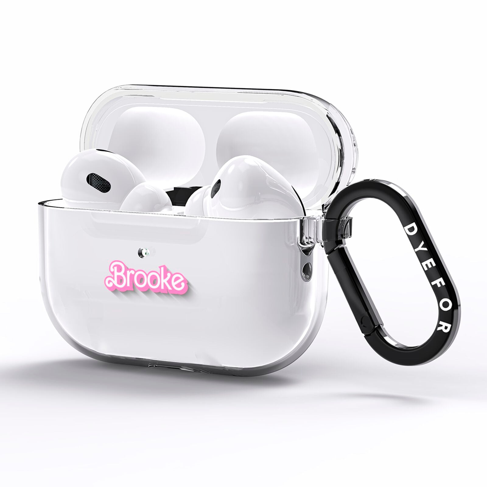 Dream Name AirPods Pro Clear Case Side Image