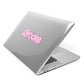 Dream Name Apple MacBook Case Side View