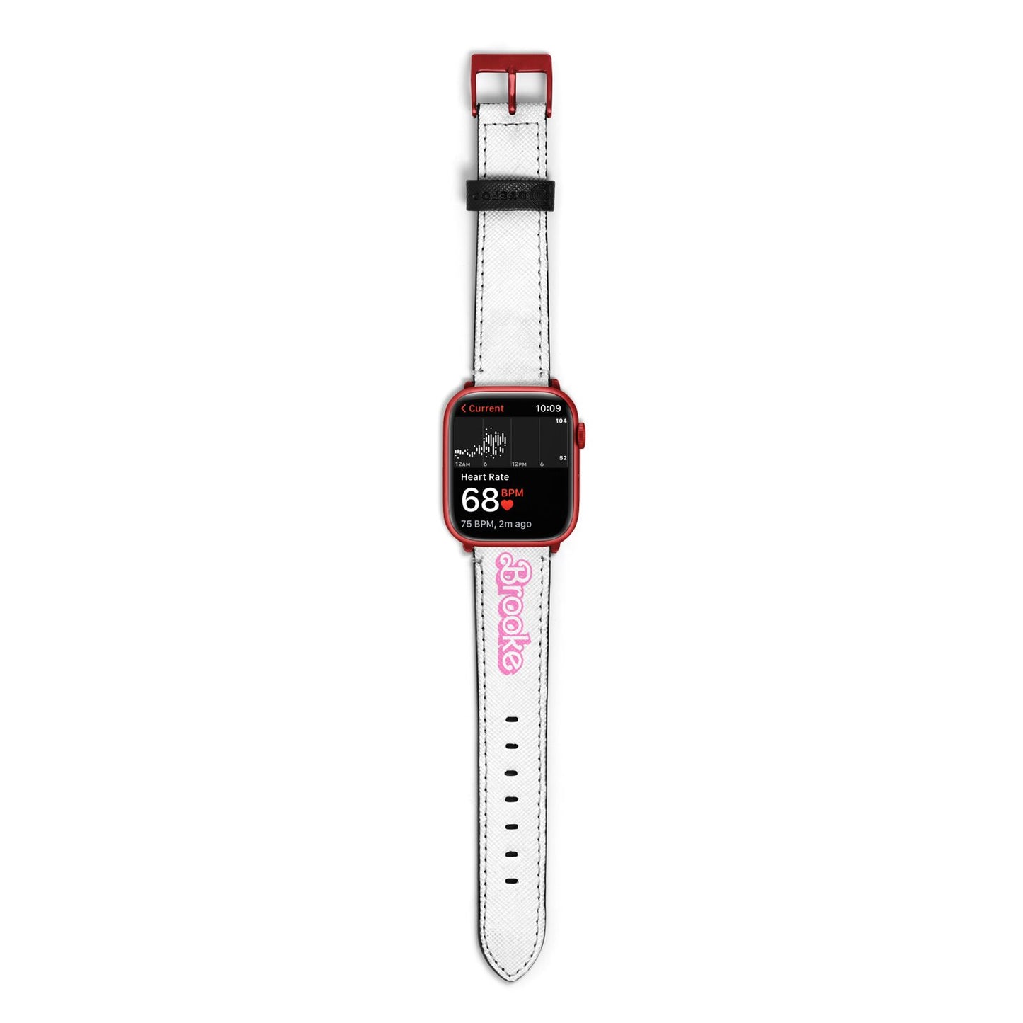 Dream Name Apple Watch Strap Size 38mm with Red Hardware