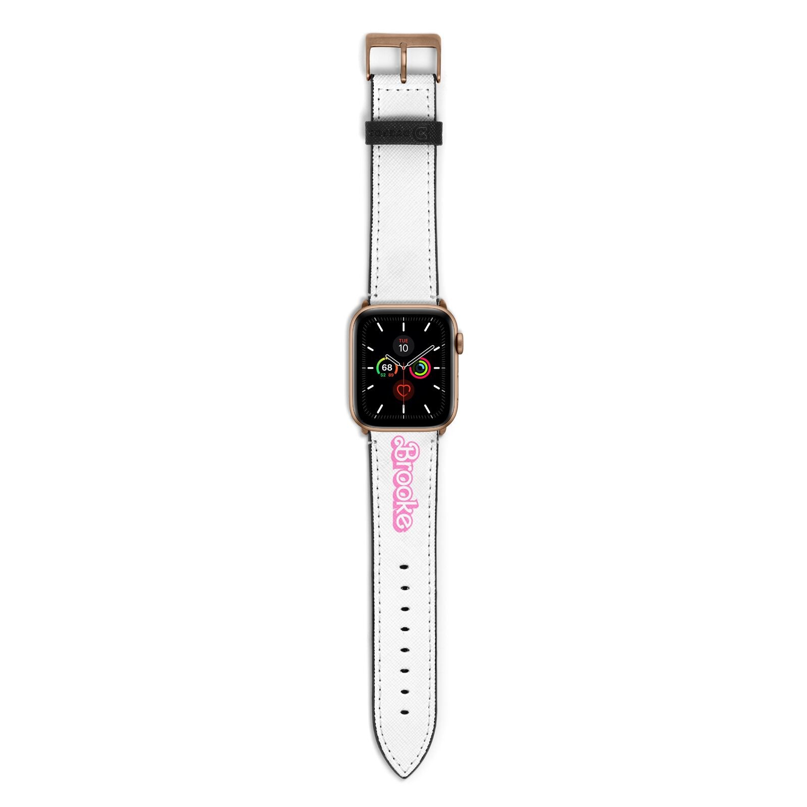 Dream Name Apple Watch Strap with Gold Hardware