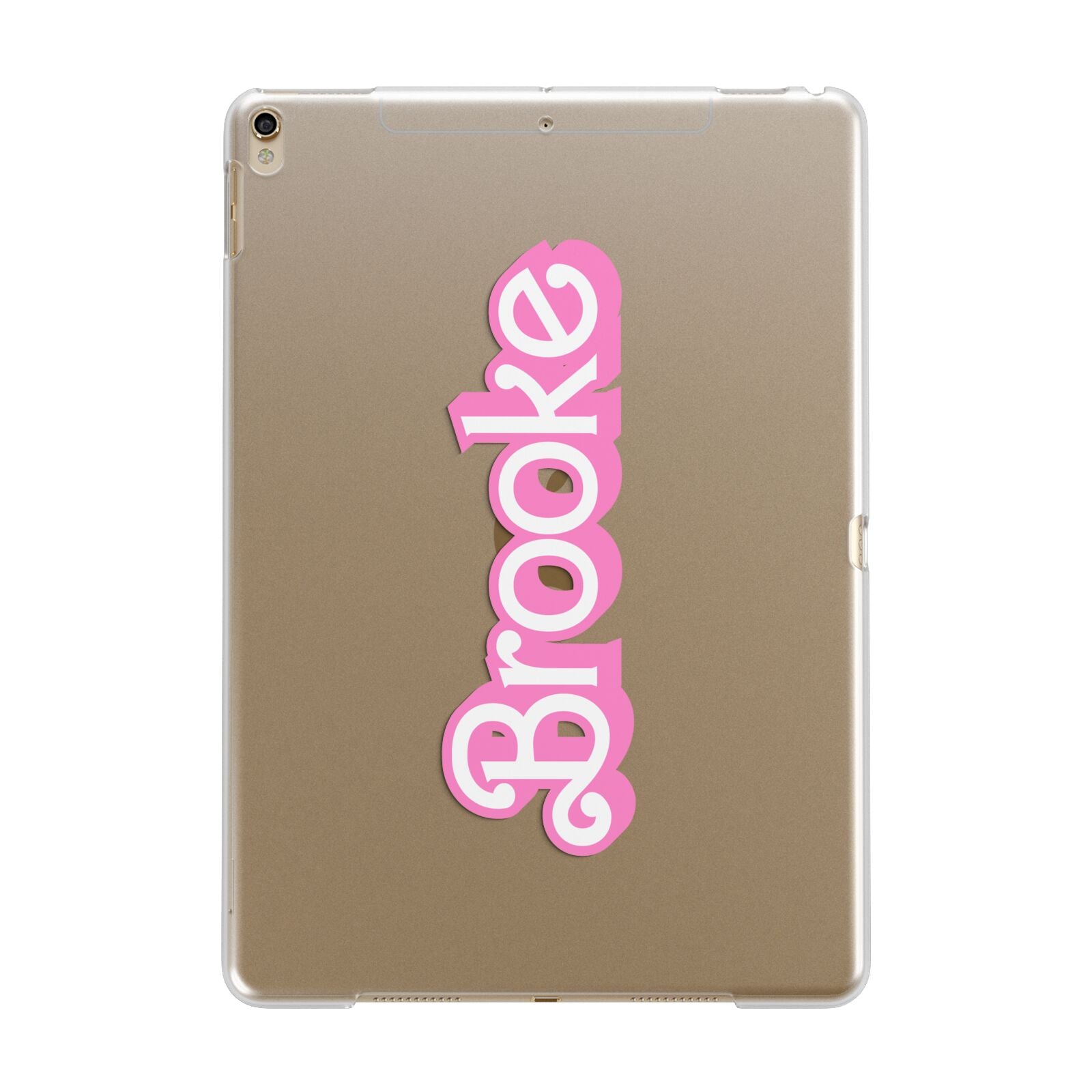 Dream Name Apple iPad Gold Case