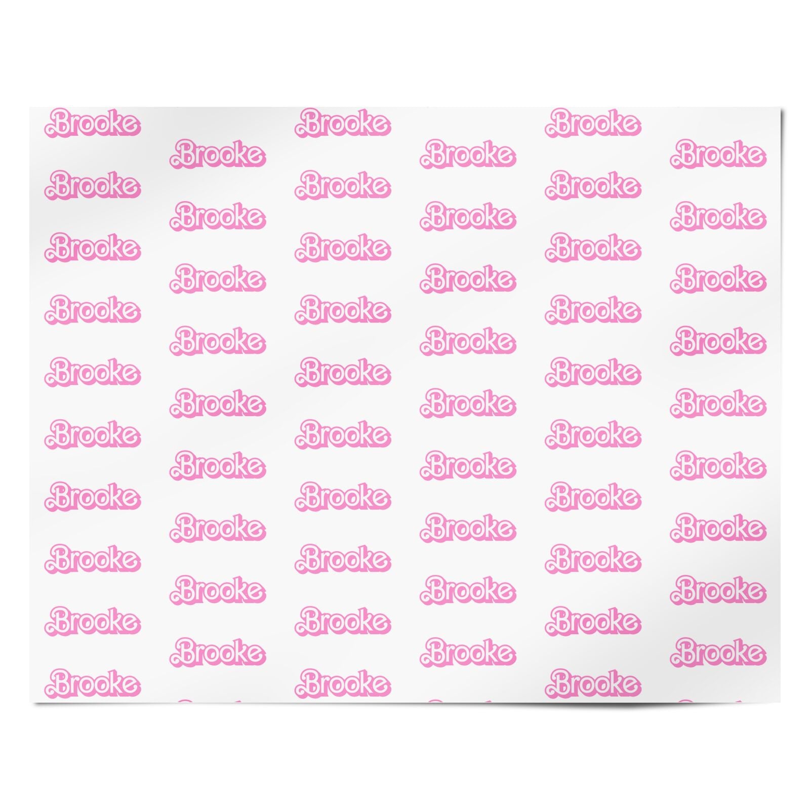 Dream Name Personalised Wrapping Paper Alternative