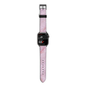Dreamy Pink Marble Watch Strap