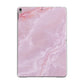 Dreamy Pink Marble Apple iPad Grey Case