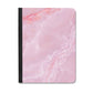 Dreamy Pink Marble Apple iPad Leather Folio Case
