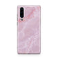 Dreamy Pink Marble Huawei P30 Phone Case