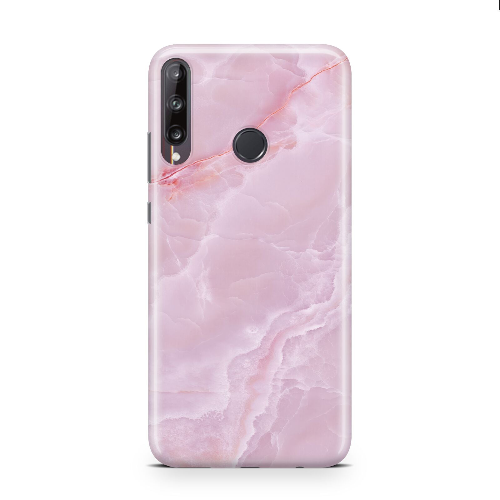 Dreamy Pink Marble Huawei P40 Lite E Phone Case
