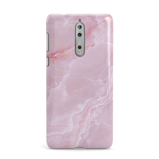 Dreamy Pink Marble Nokia Case