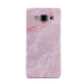 Dreamy Pink Marble Samsung Galaxy A3 Case