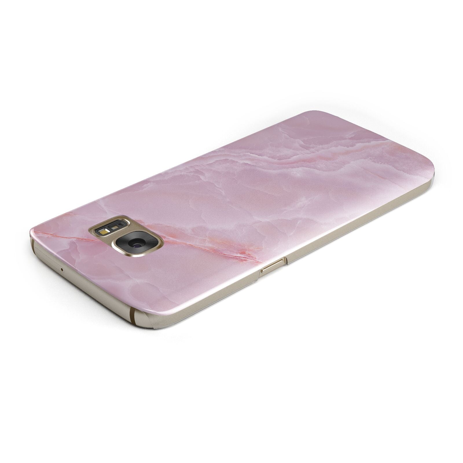 Dreamy Pink Marble Samsung Galaxy Case Top Cutout