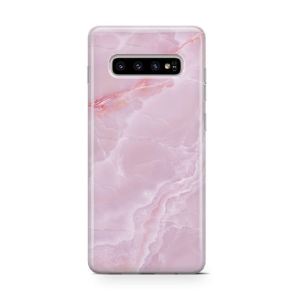 Dreamy Pink Marble Samsung Galaxy S10 Case