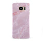 Dreamy Pink Marble Samsung Galaxy S7 Edge Case