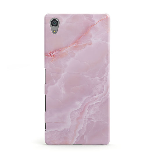 Dreamy Pink Marble Sony Xperia Case