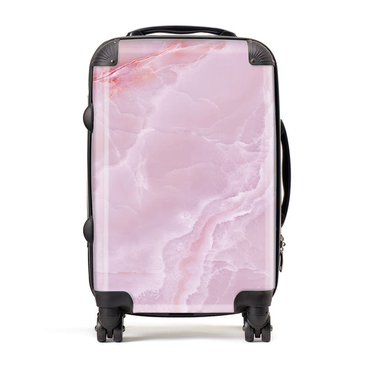Dreamy Pink Marble Suitcase