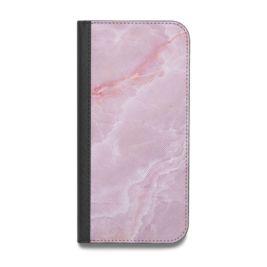 Dreamy Pink Marble Vegan Leather Flip iPhone Case