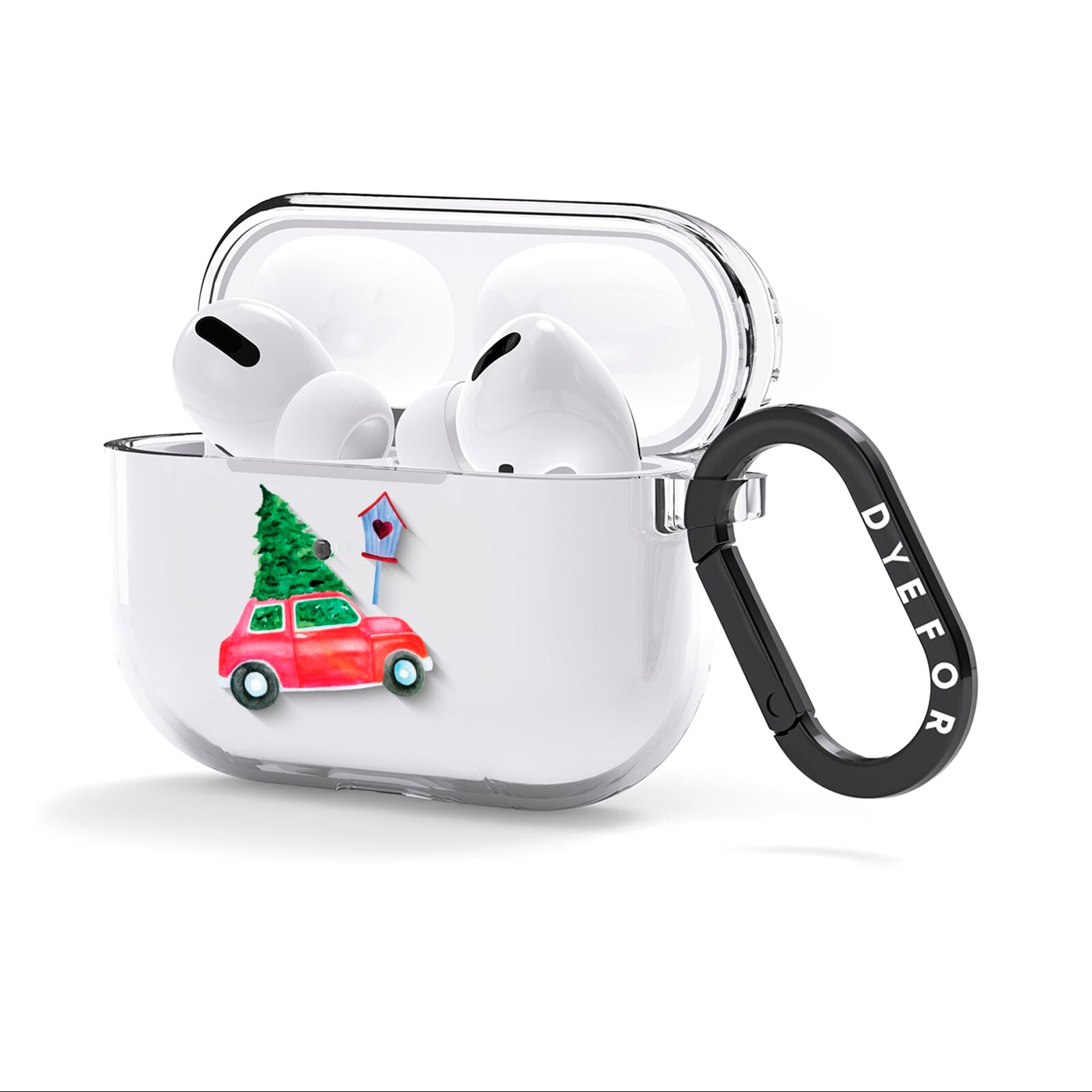 Driving home for Christmas AirPods Clear Case 3rd Gen Side Image