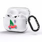 Driving home for Christmas AirPods Pro Clear Case Side Image