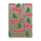 Driving home for Christmas Apple iPad Gold Case