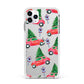 Driving home for Christmas Apple iPhone 11 Pro Max in Silver with White Impact Case