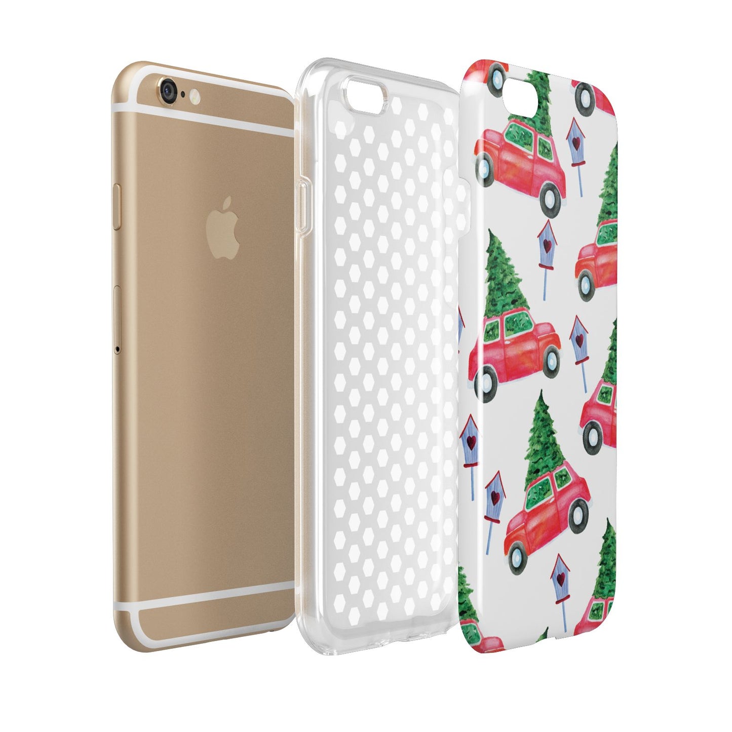 Driving home for Christmas Apple iPhone 6 3D Tough Case Expanded view