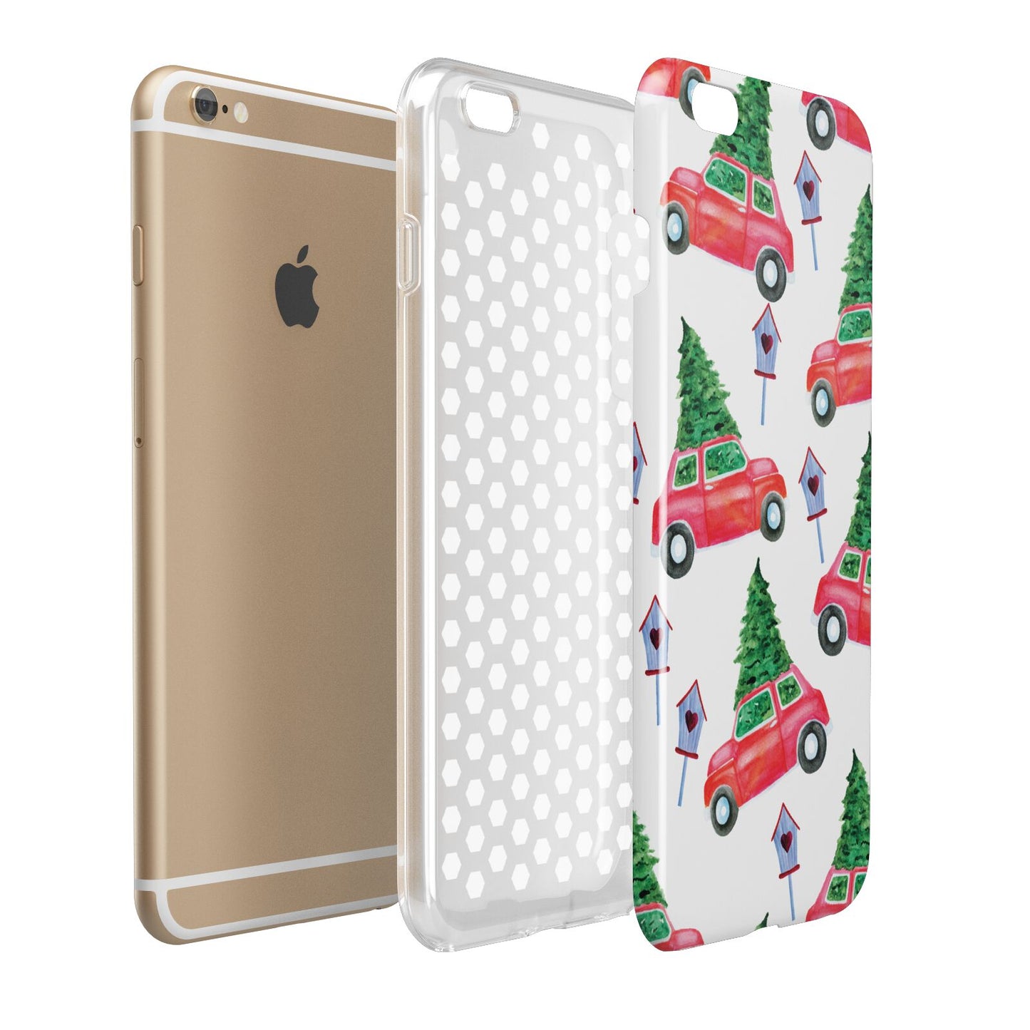 Driving home for Christmas Apple iPhone 6 Plus 3D Tough Case Expand Detail Image
