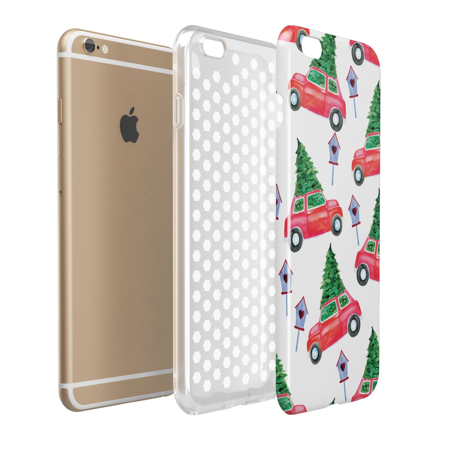 Driving home for Christmas Apple iPhone 6 Plus 3D Tough Case
