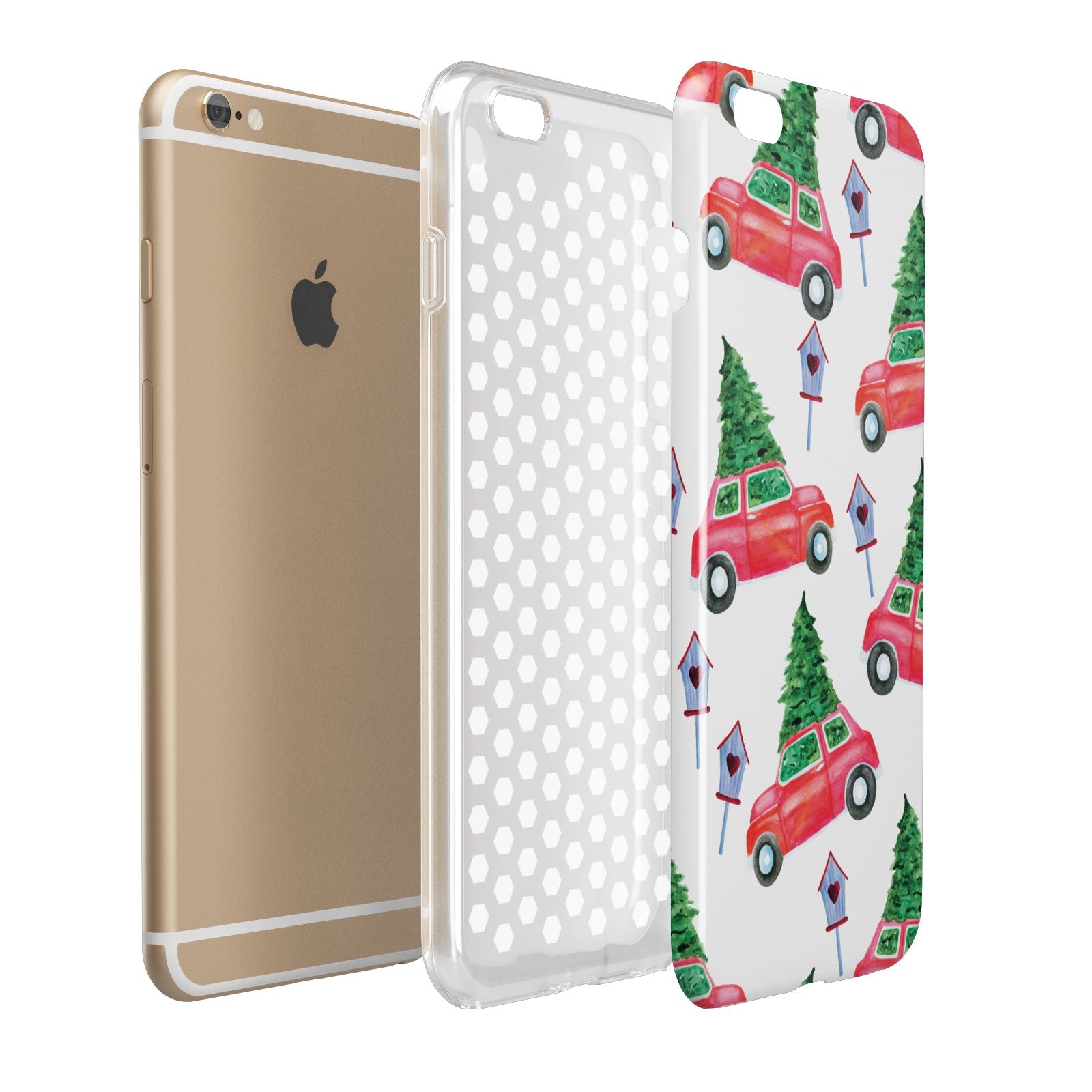 Driving home for Christmas Apple iPhone 6 Plus 3D Tough Case