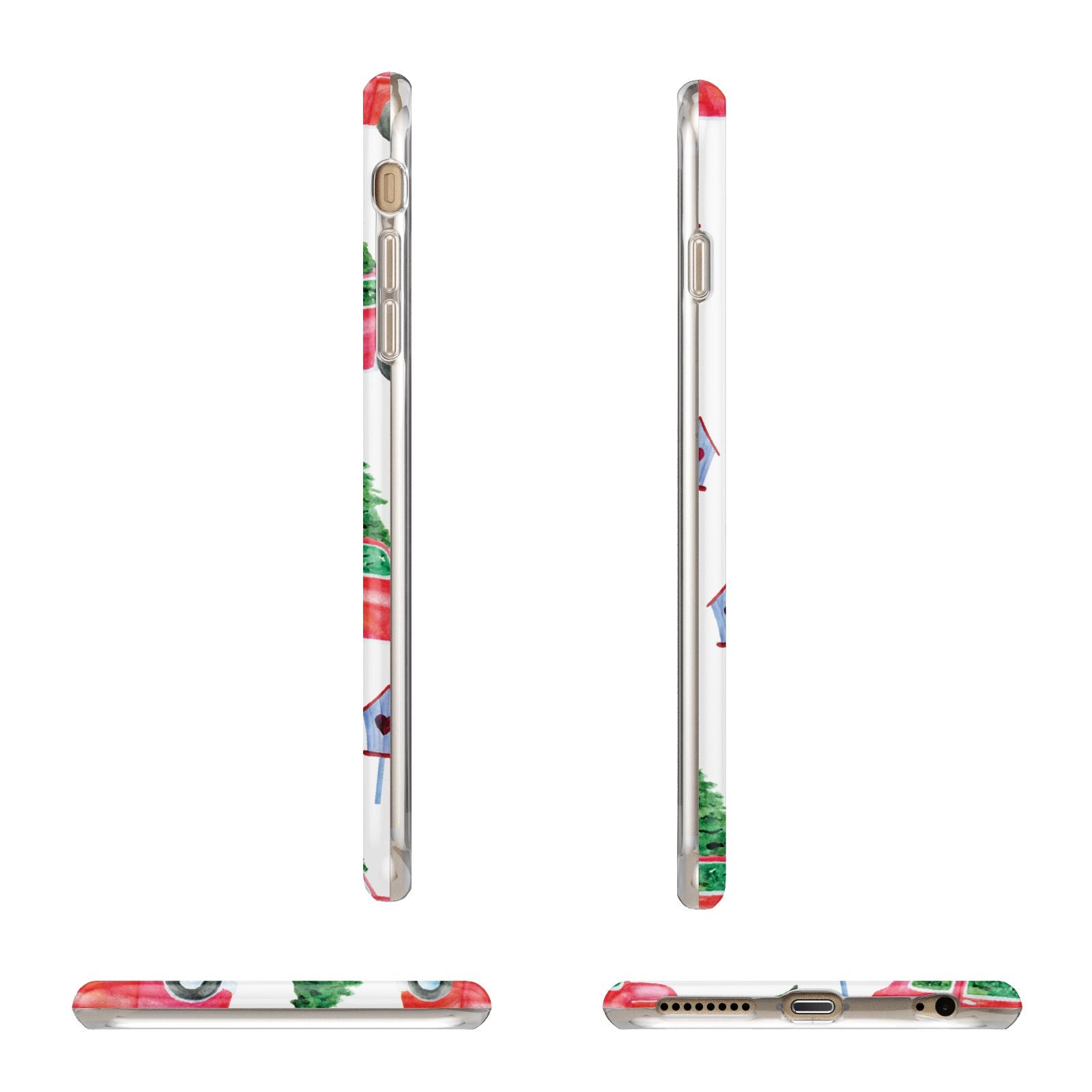 Driving home for Christmas Apple iPhone 6 Plus 3D Wrap Tough Case Alternative Image Angles