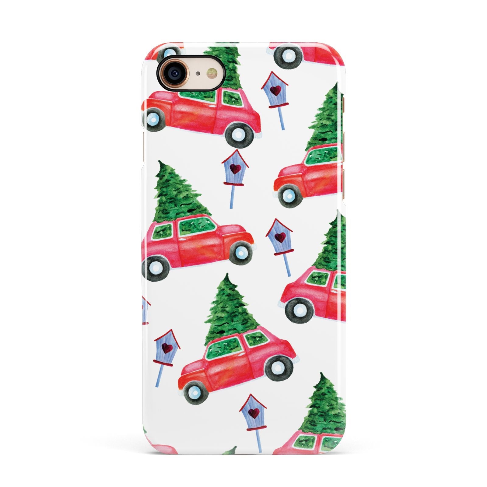 Driving home for Christmas Apple iPhone 7 8 3D Snap Case