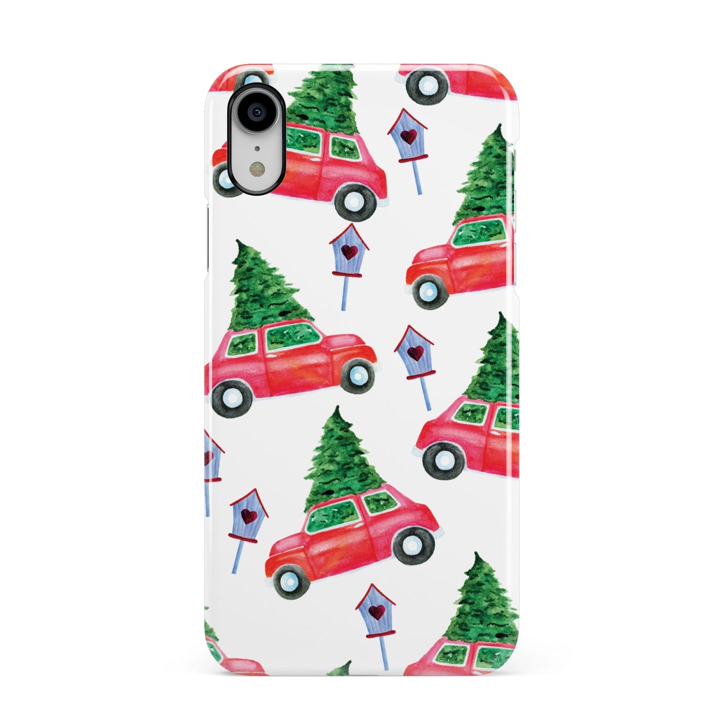Driving home for Christmas Apple iPhone XR White 3D Snap Case